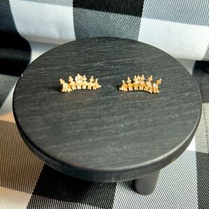 Kendra Scott earrings “Laurie” ear climbers rose gold